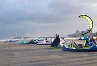 Kitesurfen Scheveningen von Judith Cool Miniaturansicht
