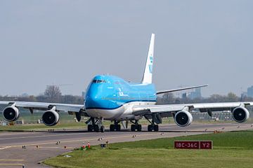 KLM Boeing 747-400  by Jaap van den Berg