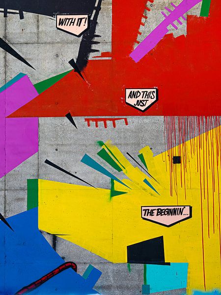 Graffiti - Street Art van Maarten Leeuwis