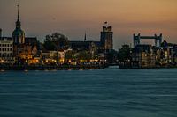 Skyline Dordrecht from Papendrecht