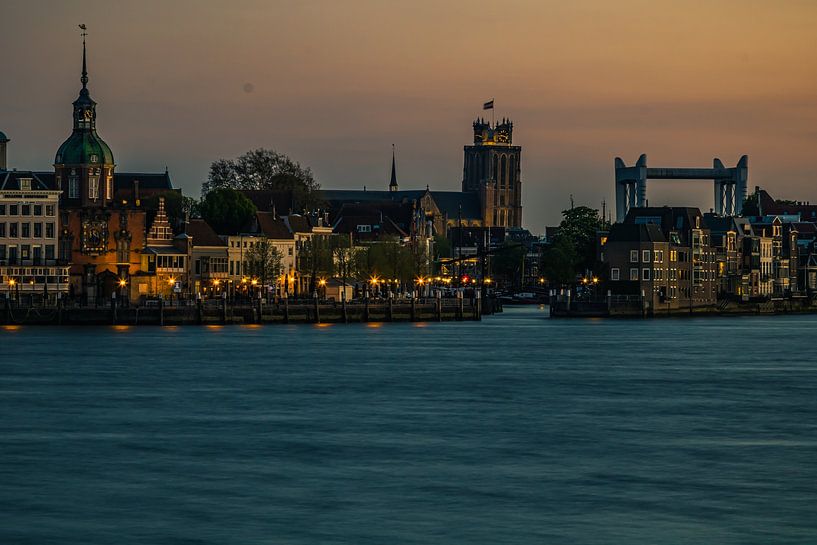 Skyline Dordrecht from Papendrecht by Lizanne van Spanje