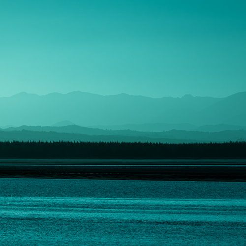 Zonsondergang, Nelson, Nieuw-Zeeland - II (C)