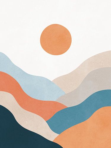 Harmonisch landschap 3