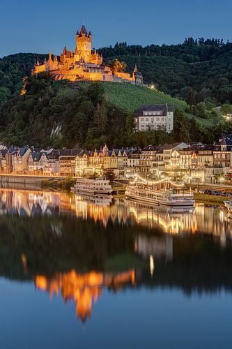 Cochem in the evening