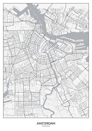 Karte von Amsterdam