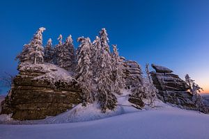 Felsformation am Dreisesselberg von Denis Feiner