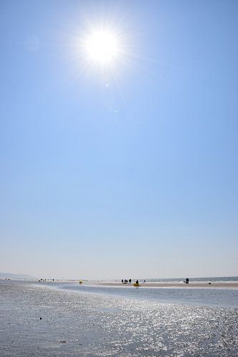 Sunny Day at the Beach: Deauville sur mer