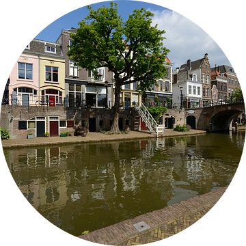 Oudegracht met Geertebrug in Utrecht van In Utrecht