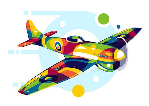 Hawker Tempest in Pop Art