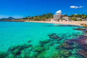 Son Moll à Cala Rajada sur l'île de Majorque, Espagne Mer Méditerranée