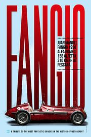 Juan Manuel Fangio Tribute Alfa 158 by Theodor Decker