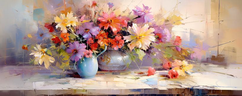 Blumen malen von Blickfänger Gemälde