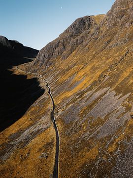 Highland Road in Autumn Colours
