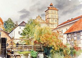Brake Castle in Lemgo by PhotoArt Claudia Kleemann