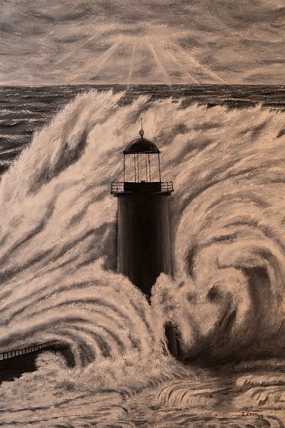 Die Sturmflut von Stephan Zaun