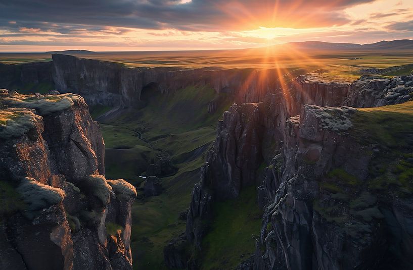 Sonnenaufgang am Atlantik von fernlichtsicht