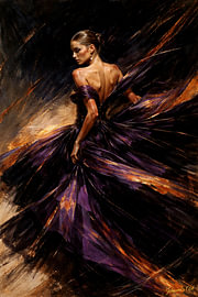 Glamour Art – Shadow Crescendo 2 von Johannas Art Creations