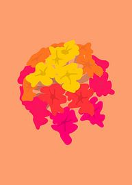 Lantana camara - dynamic flower by Studio DZW