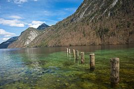 View of Lake Königsee in Bavaria by Alexander Ließ