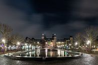 Avondklok in Amsterdam - Rijksmuseum van Renzo Gerritsen thumbnail