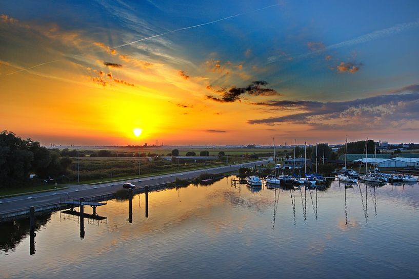 Sunset in Luneort by Christian Harms