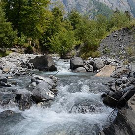 Le Giffre & Le Pic de Tenneverge, Sixt-Fer-à-Cheval, France by Yvette J. Meijer