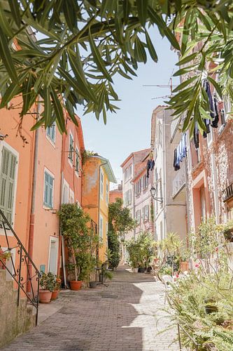 Villefranche Sur Mer in Pastel Kleuren - Zuid Frankrijk Fotografie