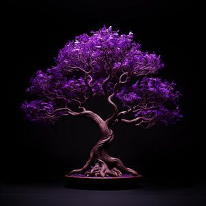 Baum des Lebens lila