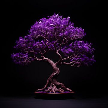 Arbre de vie violet sur The Xclusive Art