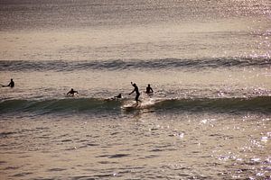 Surfer à Malibu