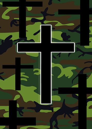 Kruisen op camouflage