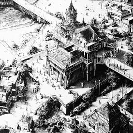 Historic Boulevard by the Sea by Digital Picture Art