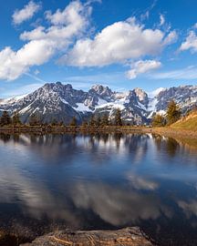 Mountain lake by SJ Media
