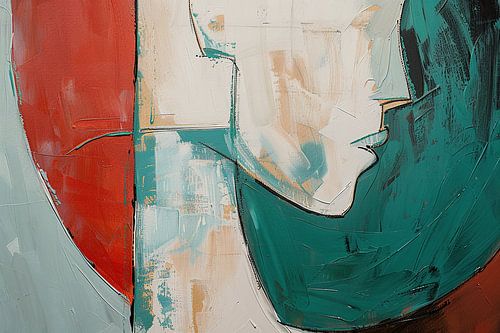 Vrouw Gezicht | Abstract Gezicht