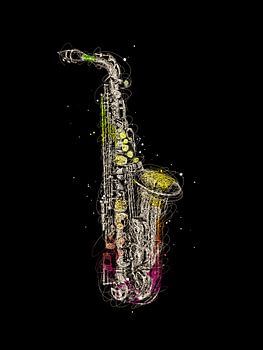 saxophone scribbles