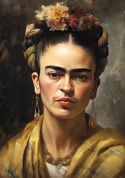 Frida poster kunstdruk van Niklas Maximilian