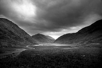 Doolough Valley, Irlande (N&B) sur Bo Scheeringa Photography