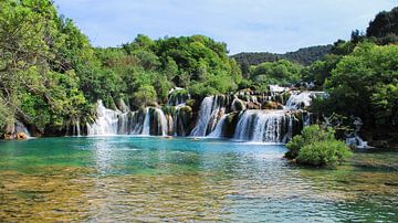 Krka-watervallen - Kroatië van Be More Outdoor