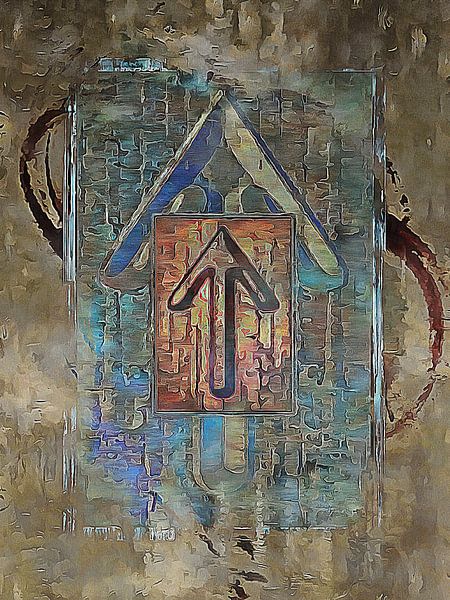 Tiwaz Rune Character by Dorothy Berry-Lound