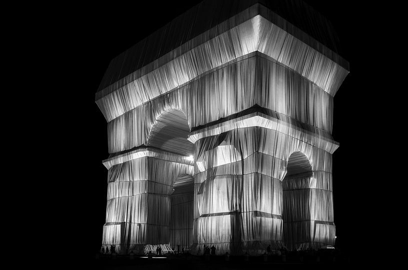 L'Arc de Triomphe, eingewickelt von Nico Geerlings