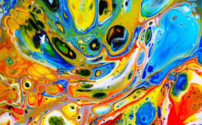 Orange blau/ Orange blau/Bleu orange von Joke Gorter