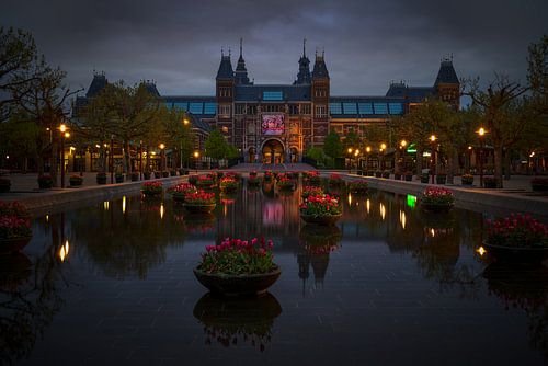 Uitzicht op het Rijksmuseum in Amsterdam, 2020 - 1