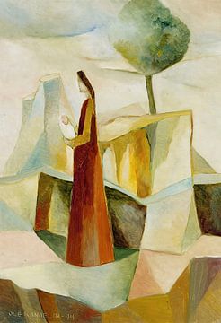 Ole Kandelin - Maria en het Kind Jezus (1944) van Peter Balan