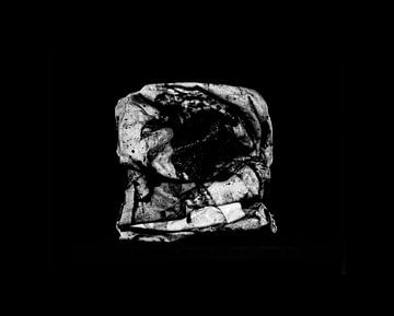 Cube | abstrait | noir&blanc | contraste sur Stukje Vierkant