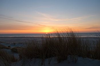 Coucher de soleil sur Texel