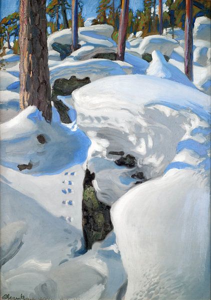 Akseli Gallen-Kallela, The lynx's den, 1906 by Atelier Liesjes