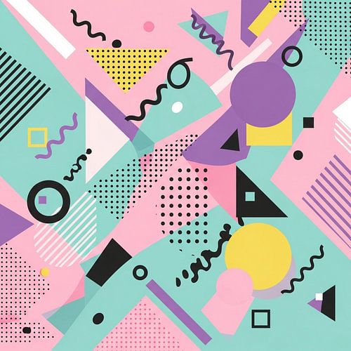 Memphis Pop Geometry