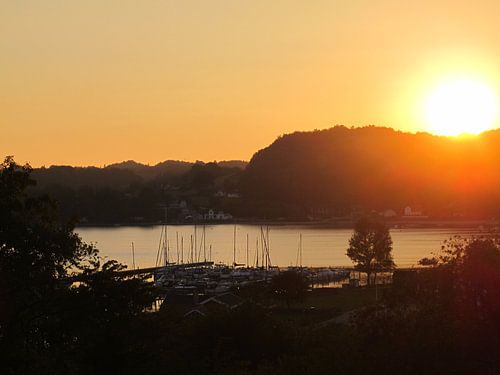 Zonsondergang Oostzee