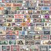 Collage aus alten Banknoten aus aller Welt von Roger VDB
