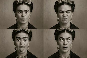 Frida zwischen Überraschung, Ekel, Verspieltheit und Verwunderung